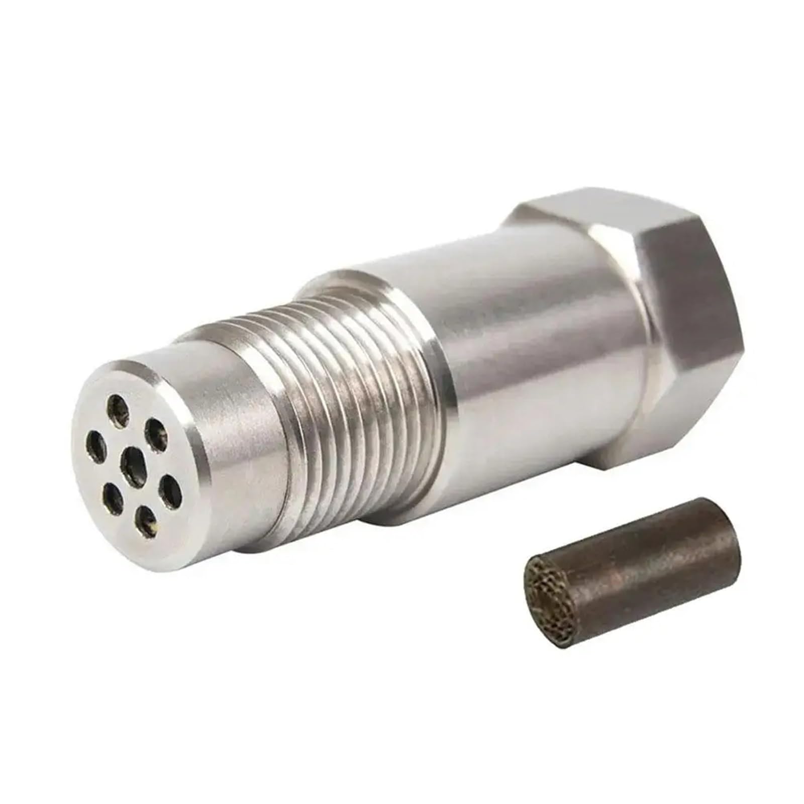 2-Pack O2 Oxygen Sensor Adapter Spacer – M18x1.5 Thread, Stainless Steel (Lambda Eliminator)