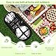 Camping Geschirr Set 2 Personen 14-teilig, Picknick Set, Edelstahl Outdoor Geschirr für Outdoor, Camping, Picknick, Grillen und Wandern