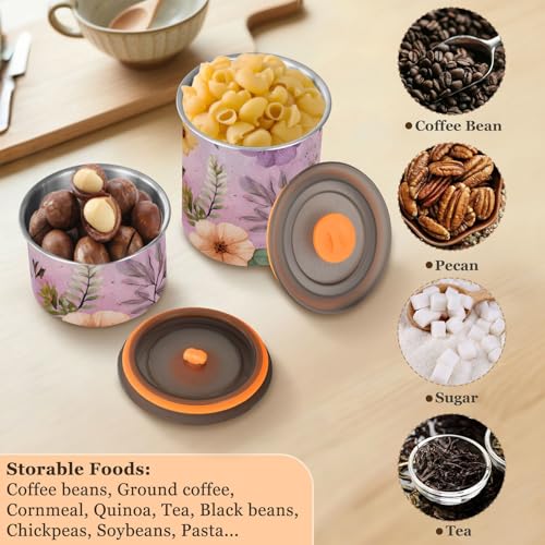 Contenedor para Café Hermético de Acero Inoxidable 500ml miniatura 6