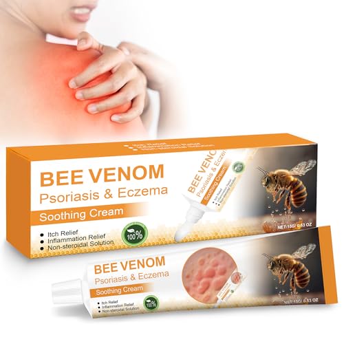 Crema Para La Psoriasis, Crema Anti-Picazón, Crem-a Corporal Para Propiedades Calmantes, Reconfortantes y Humectante (15g)