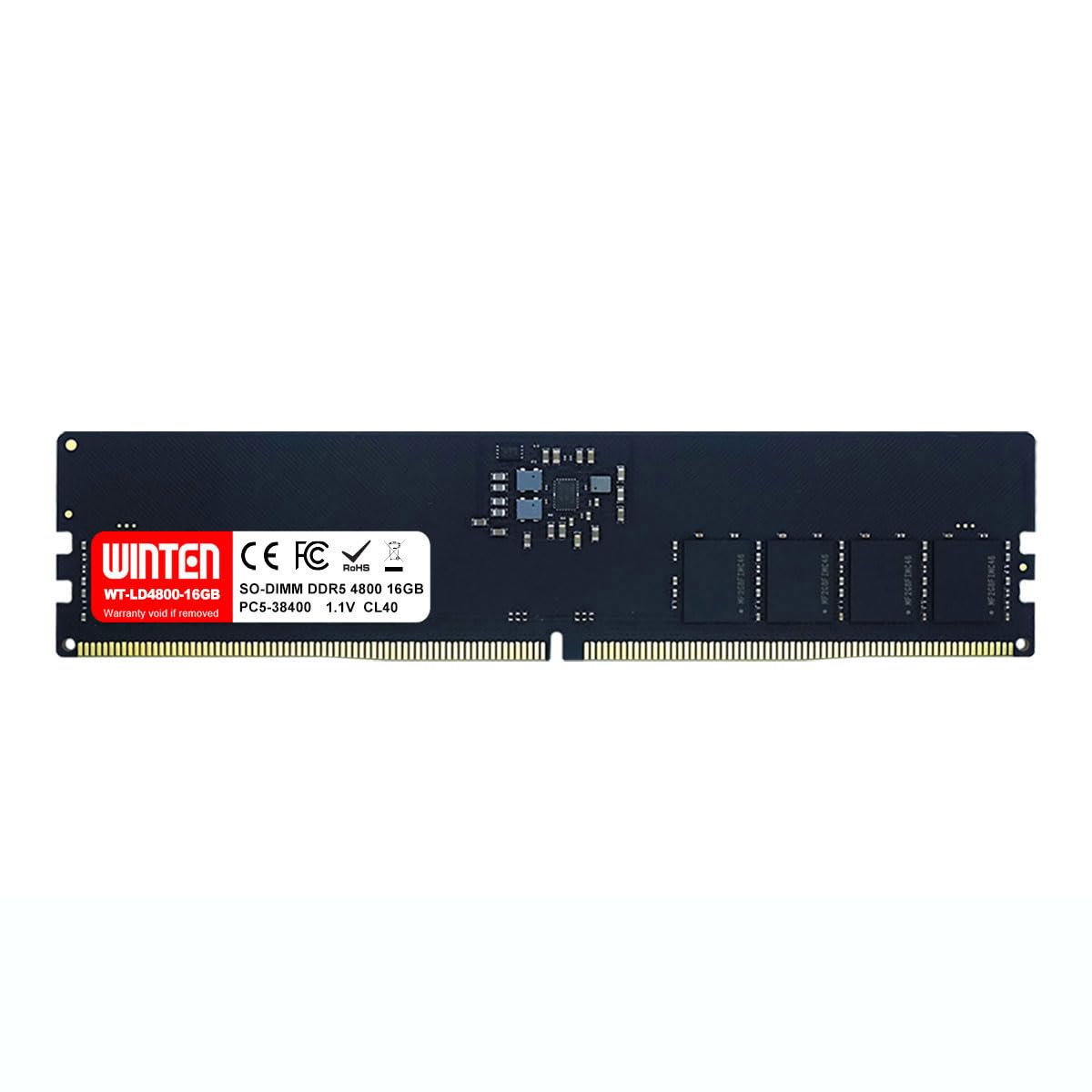 Amazon.co.jp: WINTEN デスクトップPC用メモリ DDR5-4800 16GB 288Pin