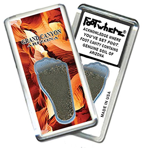 Aimant Grand Canyon Footwhere en grès sablonneux haut de gamme artisanal USA