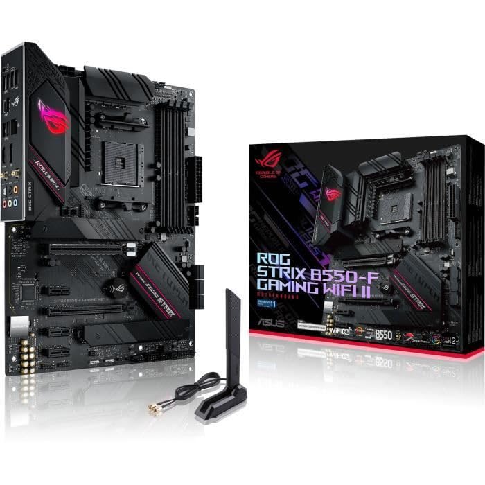 Image of ASUS ROG STRIX B550-F GAMING WIFI II, AMD ATX Motherboard, DDR4 Slot, Black