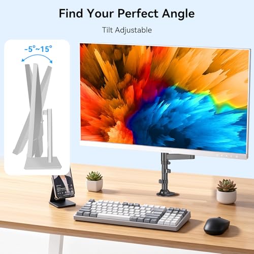 Image of 24 Inch Touch Screen Monitor 2K(2560x1440P) IPS Computer Display, 144Hz Gaming Monitor, HDMI USBC DP Ports, Frameless, VESA, White