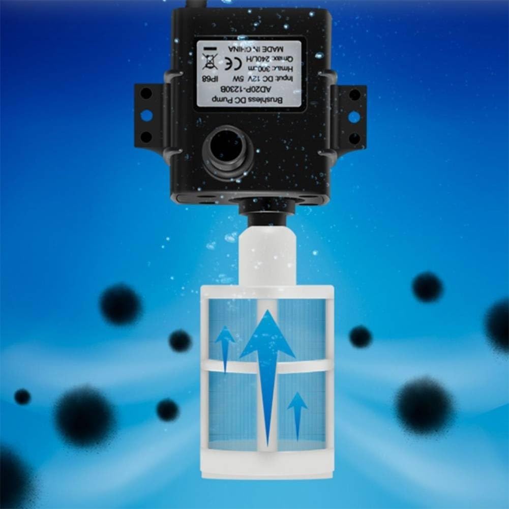 Fontana Solare Per Laghetto Da Giardino - Pompa Ad Energia Solare Con 4 Ugelli - Foto 10