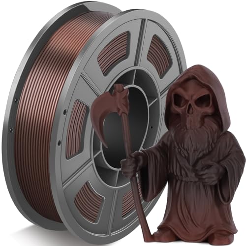 Image of Matte Rainbow PLA Filament 1.75mm, Multicolor Gradient 3D Printer Filament, Fast Color Change PLA Filament 250g, Solar Eclipse