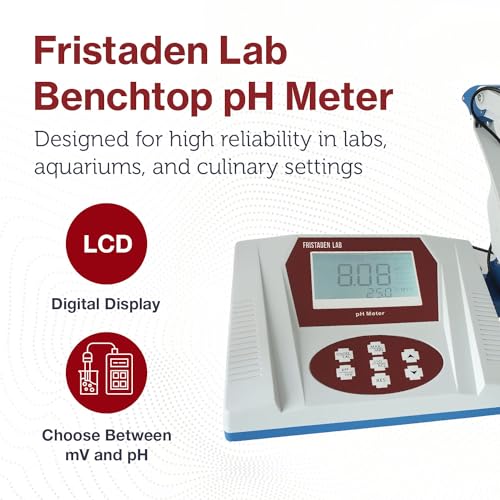 Fristaden Lab PHS-3C Benchtop Ph Meter, High-Accuracy 0.01 Ph thumb #1