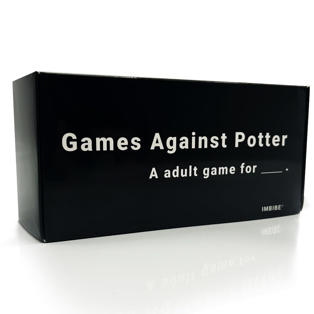 Amazon.com: Games Against Potter Edition 600 Adult Cards Party Game Big  Black Box not Expansion Packs Bundle : Toys & Games