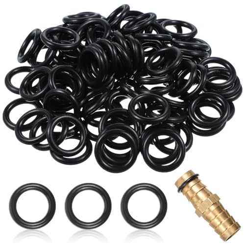 50 pièces, Jeu de joints toriques de rechange, pour systèmes enfichables de jardin G 1/2