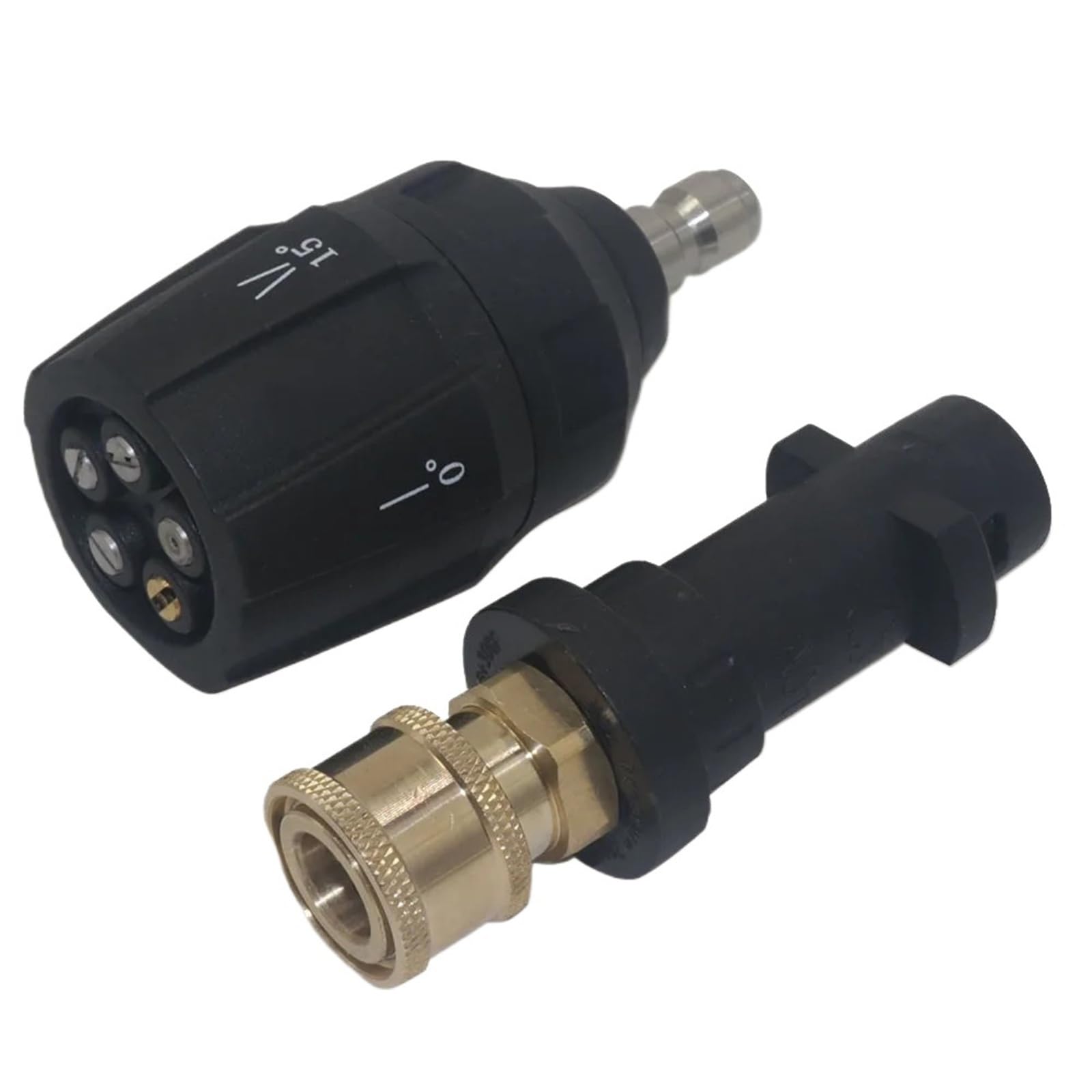 Adattatore for ugello a turbina Rotante ad Alta Pressione 5 in 1 for ugello for idropulitrice ad Alta Pressione for K2-K7 Connessione Rapida