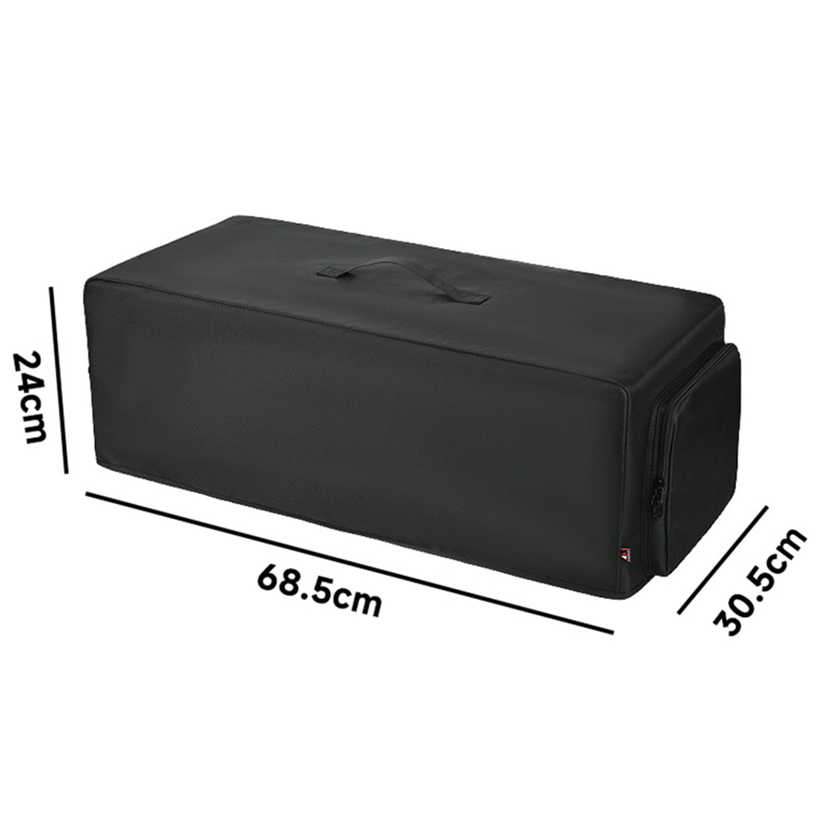 Copertura antipolvere per amplificatore per chitarra elettrica compatibile | Resistente nylon 600D, tasche laterali, custodia protettiva lavabile e pieghevole, protezione per amplificatore