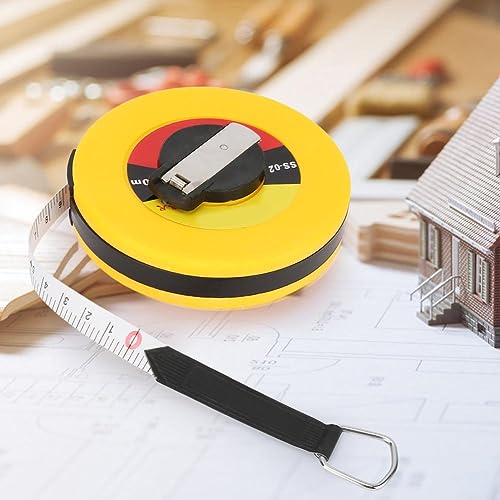 Cinta métrica de fibra de vidrio 30 m para construcción miniatura 3