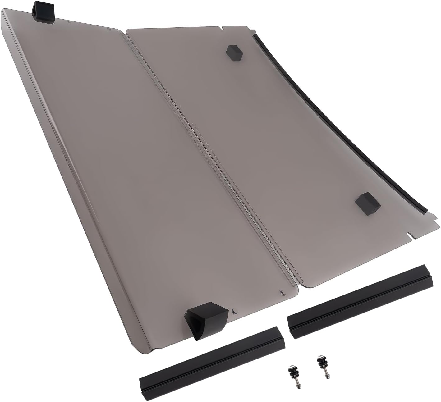 maXpeedingrods Tinted Windshield for Yamaha Drive 2 GAS or ELECTRIC 2017- Folding Down Windshield