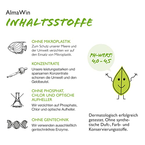 AlmaWin - Detersivo Citronella Vegan, Eco