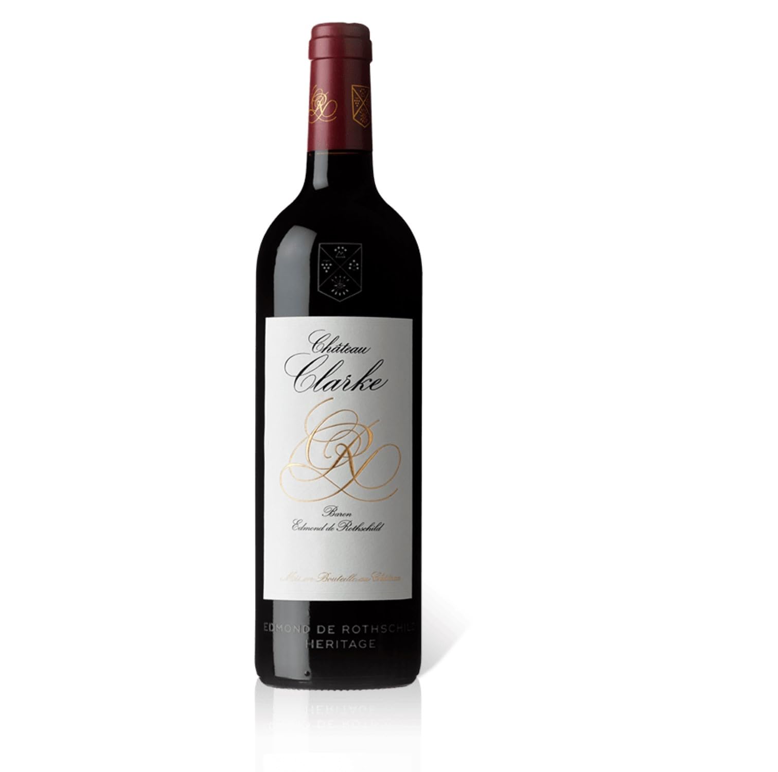 Baron Edmond de Rothschild Château Clarke Rotwein Rot Trocken Frankreich inkl. FeinWert E-Book (3 x 0.75 l)