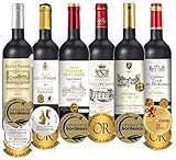 ALL金賞受賞赤ワイン セレクション6本セット ソムリエ厳選 フランスボルドー産 750ml×6本
