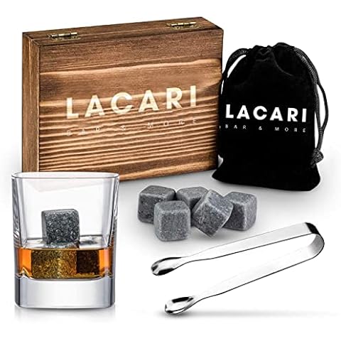 Lacari Whisky Stones Set with Accessories Cover