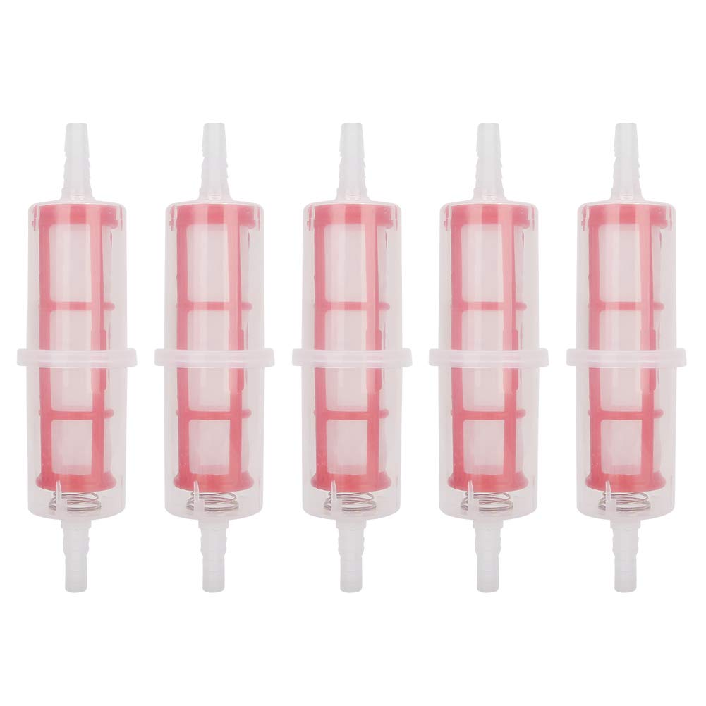 5 Filtri Carburante Per Carrelli Elevatori | Adatti Per Tubi 8mm O 10mm | Materiale ABS | Lunghezza 210mm | Ricambio SI-AT20117