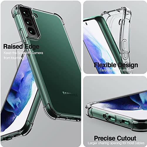 Coque en silicone transparente pour Samsung S21 FE et S22 Plus - 3