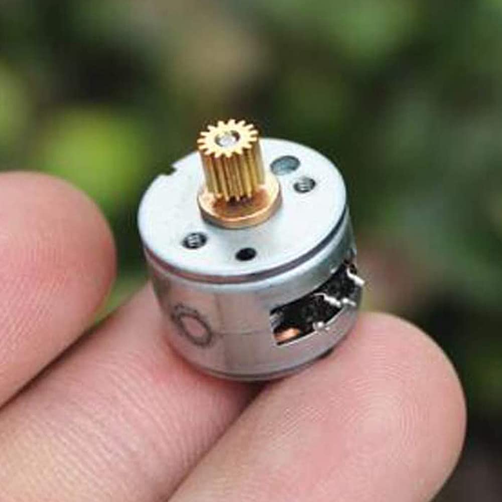 10*Miniature Two Phase Four Wire Stepper Motor 15mm Stepper Motor Small 2 Phase 4-Wire Motor