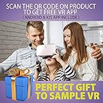 DESTEK V5 VR Headset for Phone with Controller, Anti-Blue Eyes Protected HD Lenses, 110° FOV Virtual Reality Headsets VR Goggles for iPhone 15/14/13/12/11, Samsung, Android - White - Image 5