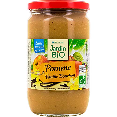  Jardin Bio Dessert Biofruits Pomme Vanille Bou...