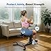 MERACH Deep Squat Machine for Women, Adjustable Glutes Trainer Machine, Core & Leg Exercise, Push Up Board Workout Equipment at Home Gym(Black)