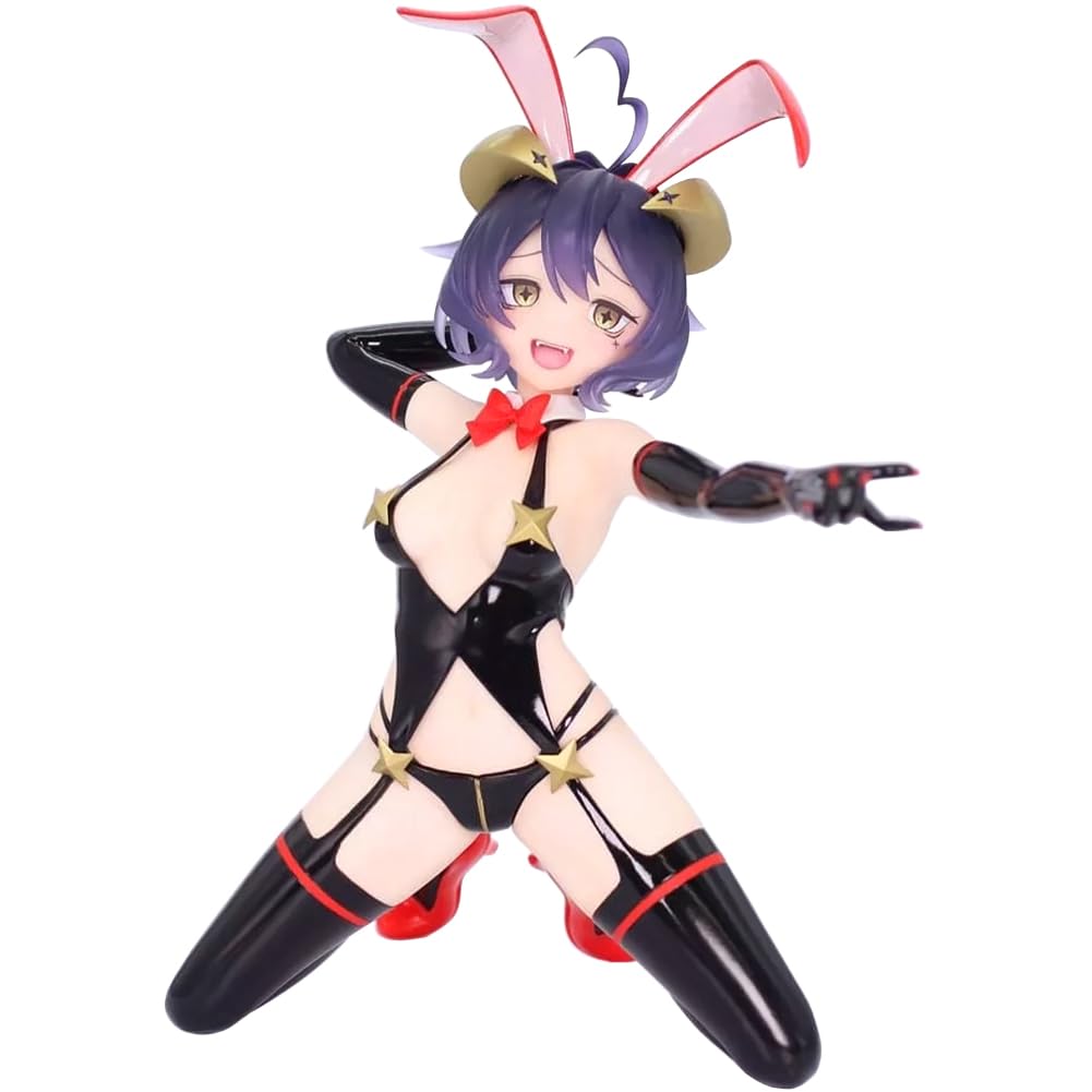 DEXSHUN Hiiragi Utena Figura Bunny Girl Magia Merengue Anime Figuras Rodillas Figura de Acción PVC Merch Estatua Escritorio Ornamento Regalos 17 cm