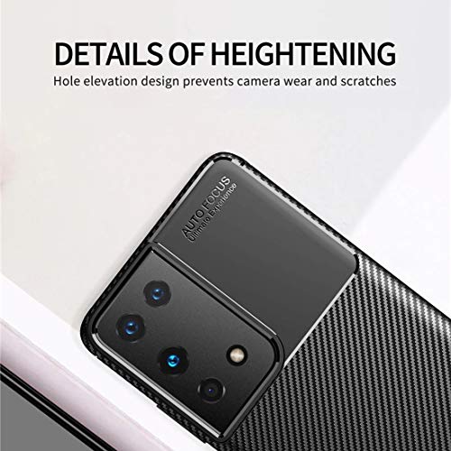 Weideworld Cover per Samsung Galaxy S21 Ultra + [2...