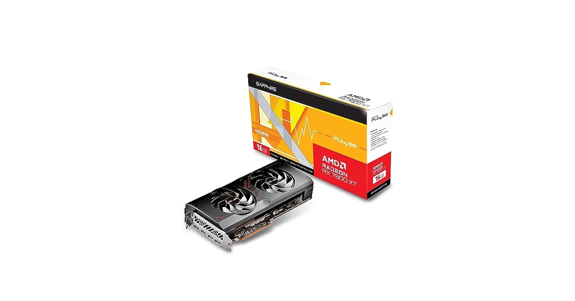 グラフィックボード・グラボ・ビデオカード SAPPHIRE PULSE Radeon RX7800XT GAMING SAPPHIRE PULSE Radeon RX 7800 XT GAMING 16GB GDDR6