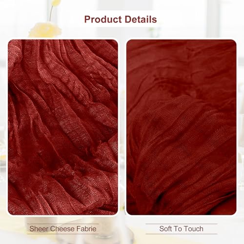 1packterracottacheeseclothtablerunner35x120inch10ftrusticgauzecheeseclothtablerunnersheercheeseclothtablerunnersforweddingpartybridalshowerdecoration Urban Country Home Decor 1 pack terracotta cheesecloth table runner 35×120 inch 10ft rustic gauze cheese cloth table runner sheer cheesecloth table runners for wedding party bridal shower decoration urban country home decor