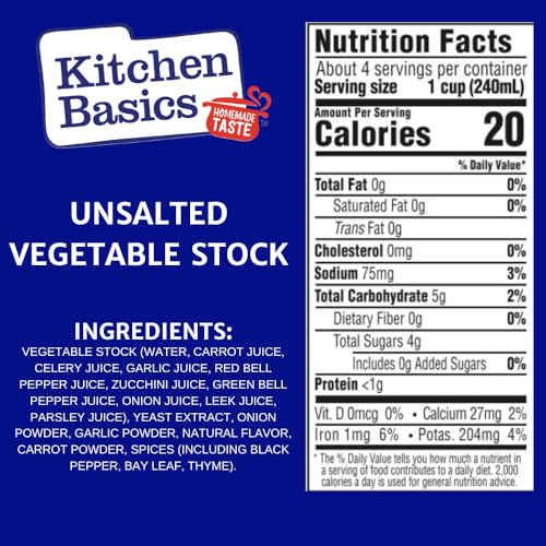 Kitchen Basics Unsalted Vegetable Stock thumb #8