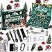 Survival Kit Advent Calendar 2025 Adult Men, Advent Calendar 2025 Adults Men Teen Boys with Emergency Survival Gear Tools Fishing Kit 24 Days Christmas Countdown Calendars Xmas Gifts for Adventure