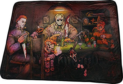 Rabbit Tanaka Big Chris Art - Slasher Fleece Throw Blanket Rabbit Tanaka Big Chris Art - Slasher Fleece Throw Blanket