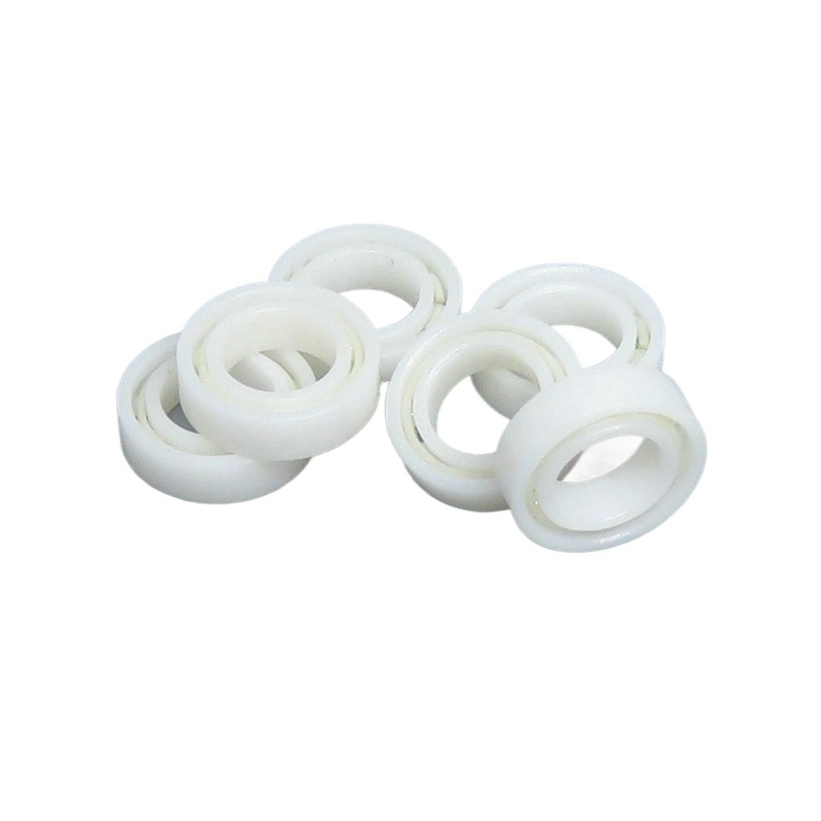 YIVELYYZG 1PCS 2 Pieces MR74 CE 4x7x2mm ZrO2 Full Ceramic Ball Bearing MR74CE 4 * 7 mm Fishing Reel Miniature Zirconia