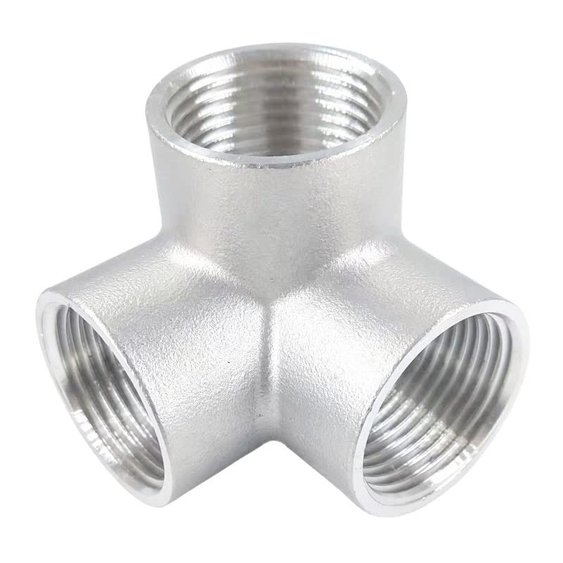 Raccordo a T a 3 Vie con Filettatura Maschio/Femmina/Maschio 1PC 1/4 3