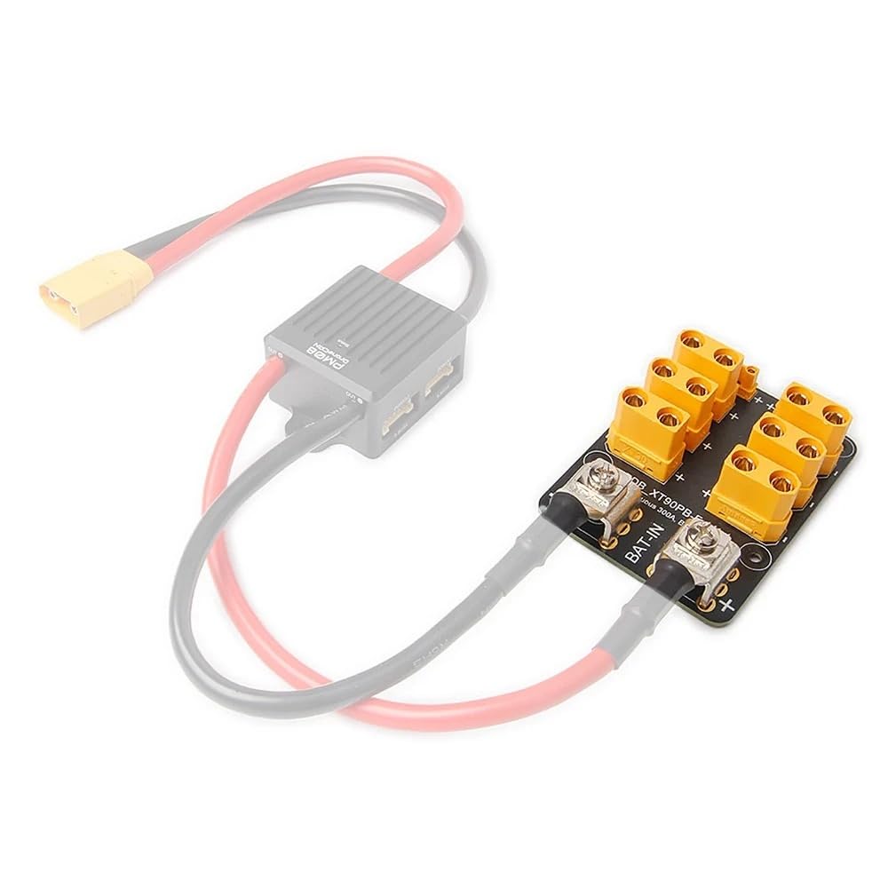 Płyta rozdzielcza zasilania PDB 300A wejście boczne kompatybilne z górnym wejściem serii PM08 moduły zasilania pasują do drona RC FPV (PDB 300A górne wejście)
