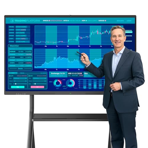 JASZDOT Interaktives Whiteboard 86 Zoll Smartboard, 4K UHD...
