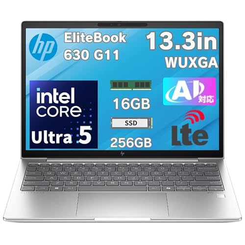 yςݕiz m[gp\R EliteBook 630 G11 13.3C` WUXGA Windows11 Pro L LAN IR WEBJ F wZT[ CPU intel Core Ultra 5 125U  16GB