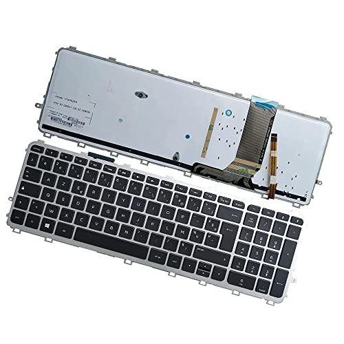 Clavier HP Envy 15-J rétroéclairé AZERTY pour ordinateur portable 15-J000 15-J100