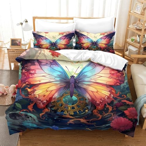 Housse de couette boxe imprimé 3D sport vintage microfibre douce