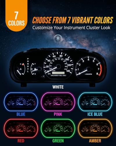 Kit de luces LED para panel Toyota Camry 1997-2001 miniatura 7