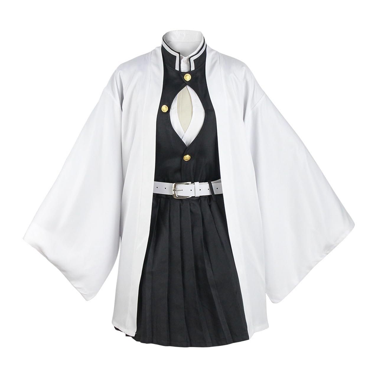 【Rinacocco】鬼滅の刃 甘露寺蜜璃 コスプレ 衣装 A-0515 鬼滅の刃 甘露寺蜜璃 鬼殺隊隊服 コスプレ衣装