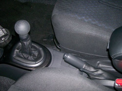 RedlineGoods Shift Boot Compatible with Scion xD 2008-14. Tailor Made - not Universal. Genuine top-Grade Italian Black Leather with Black Thread