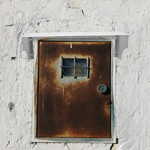 Cubierta de buzón de acero inoxidable Alasum para pared y exteriores 7