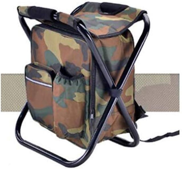 Sgabello Da Pesca Pieghevole Con Borsa Termica – Portatile, Capacità 10 L, Supporta 100 Kg