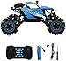 Télécommande de Voiture, RQ205 2.4G Escalade Car Drift Dérive Horizontal Stunt véhicule Hors Route électrique Jouet USB Rechargeable lumières LED Toy Truck Drift Rock Crawler (Couleur: Azul) fengong
