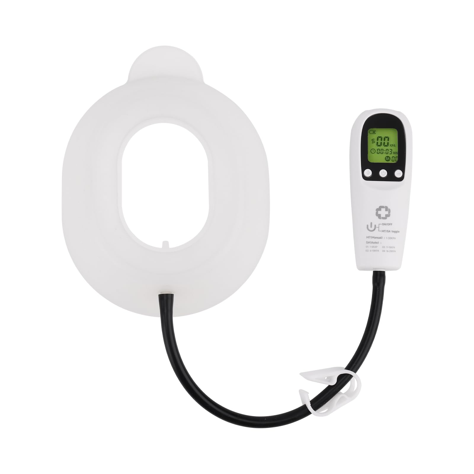 Pectus Excavatum Vacuum Bell with Automatic Pump Pectus Excavatum Orthosis Brace for Sunken Chest, Thoracic Depression Support for Child and Adult Physical Correction of Pectus Excavatum (Large)