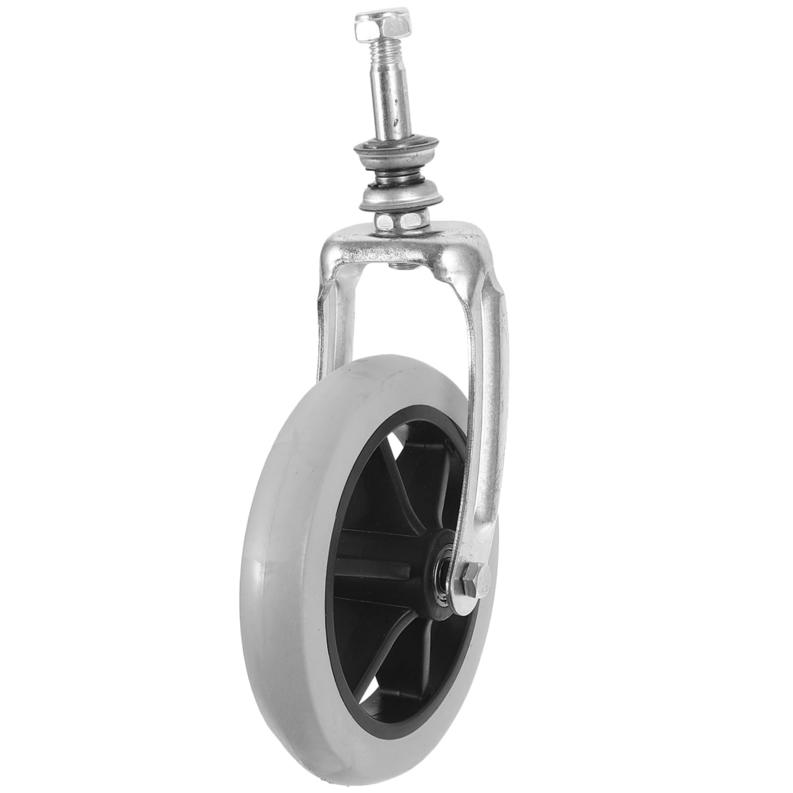 Wheelchair Wheel Walker Wheels Wheelchair Front Wheels Wheelchair Replacements Drive Wheelchair Parts Replacement Wheels for Walkers Wheel for Wheelchair Steel Pipe TOVINANNA