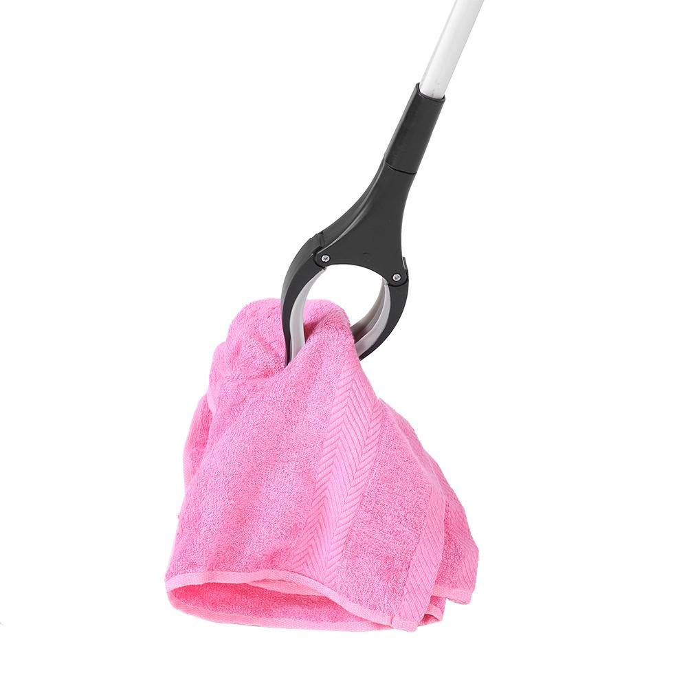 Reacher Grabber Tool, Grabber Reacher Head con Pinza giratoria 90 Grados Práctica Garra de Basura Extensión del Brazo de Agarre Ligero Extra Largo 32.5 Pulgadas para Personas Mayores
